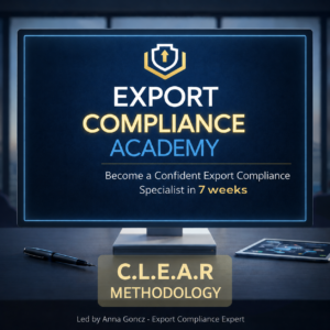 Export Compliance Academy